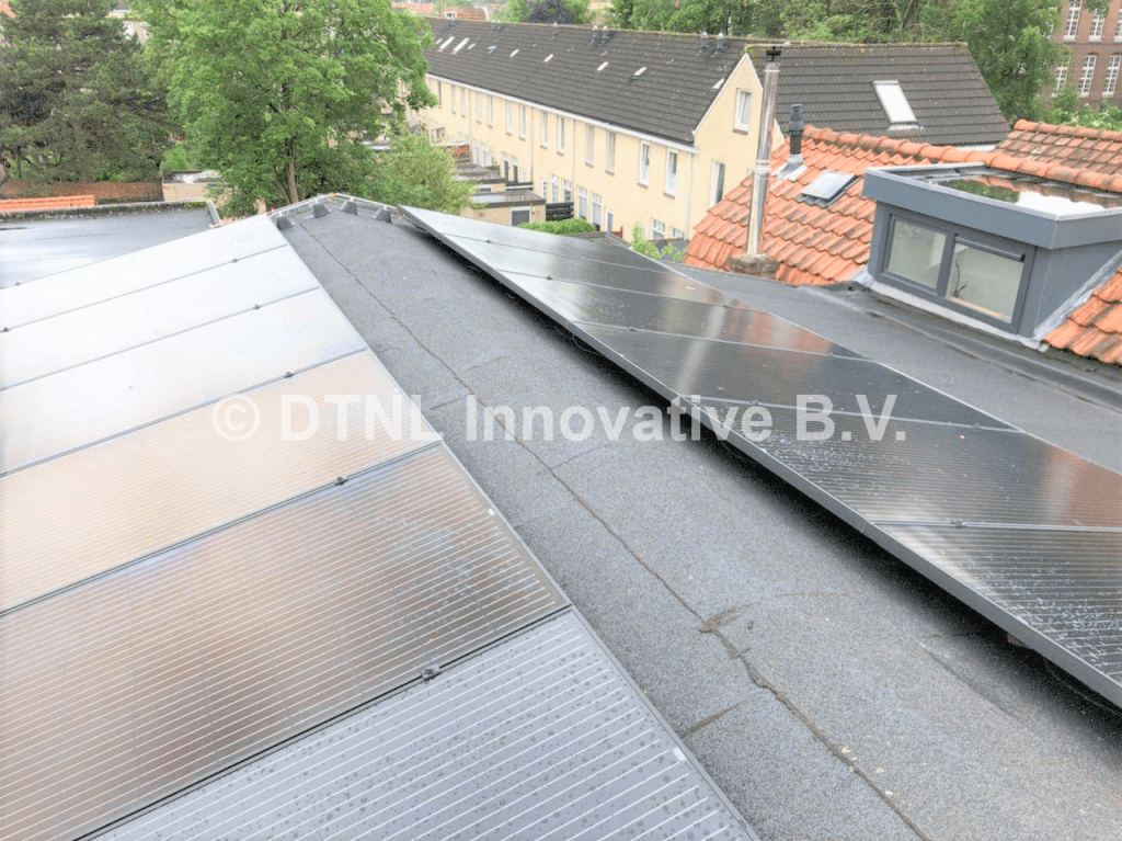 zonnepanelen op schuin dak